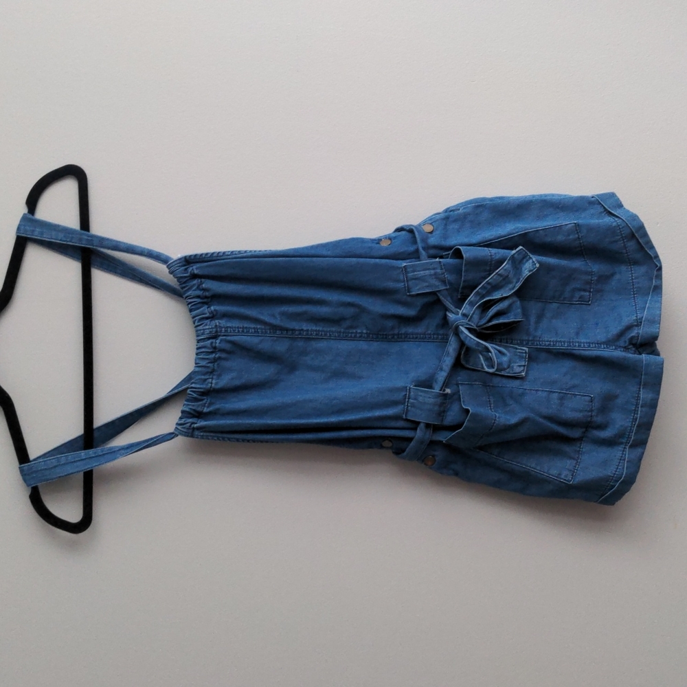 BDG Soft Denim Chambray Jumpsuit Romper size XS